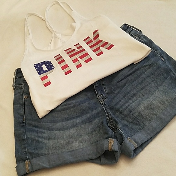 Pink Victoria Secret Bling Tank - Picture 5 of 5